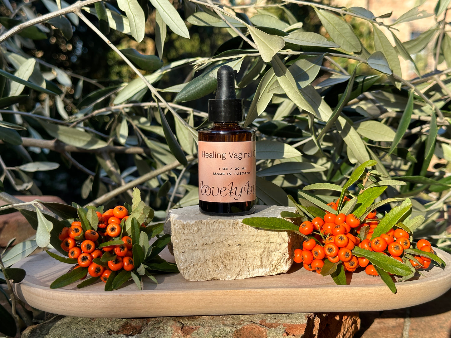 Olio vaginale idratante