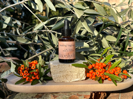 Olio vaginale idratante